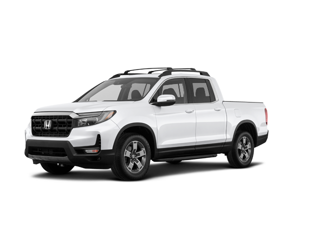 2025 Honda Ridgeline RTL+, front three-quarter view, paint 1 of 8