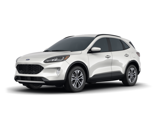2021 Ford Escape SEL, front three-quarter view, paint 1 of 8