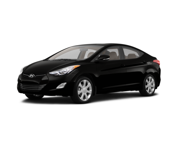 2013 Hyundai Elantra Limited, front three-quarter view, paint 1 of 8
