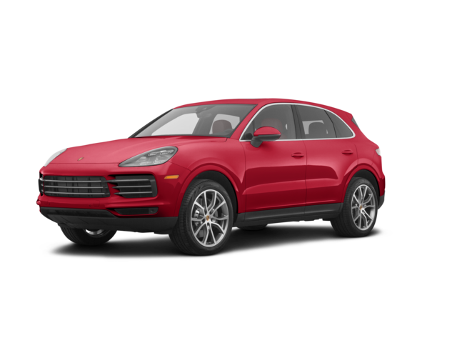 2022 Porsche Cayenne S, front three-quarter view, paint 1 of 8