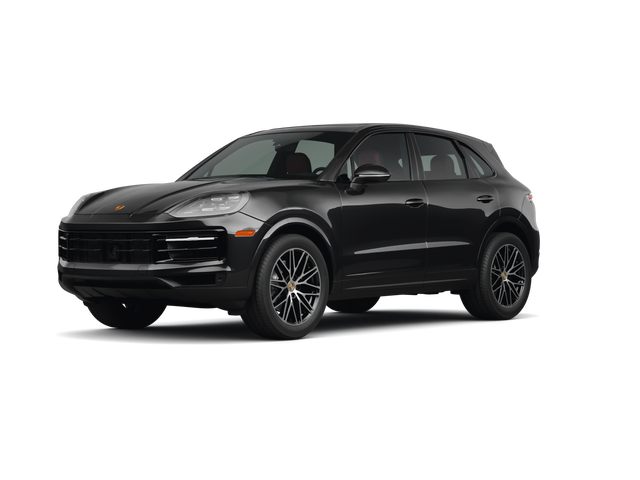 2024 Porsche Cayenne Cayenne SUV, front three-quarter view, paint 1 of 8
