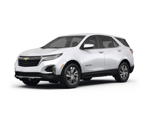 2024 Chevrolet Equinox LT, front three-quarter view, paint 1 of 8