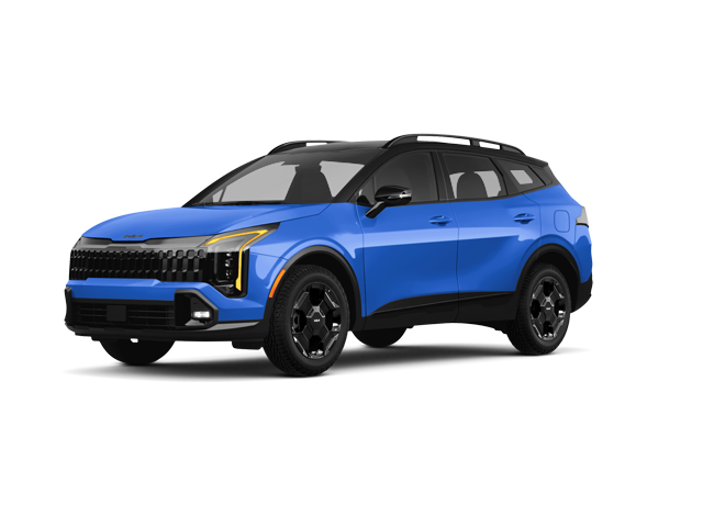 2026 Kia Sportage X-Pro Prestige, front three-quarter view, paint 1 of 8