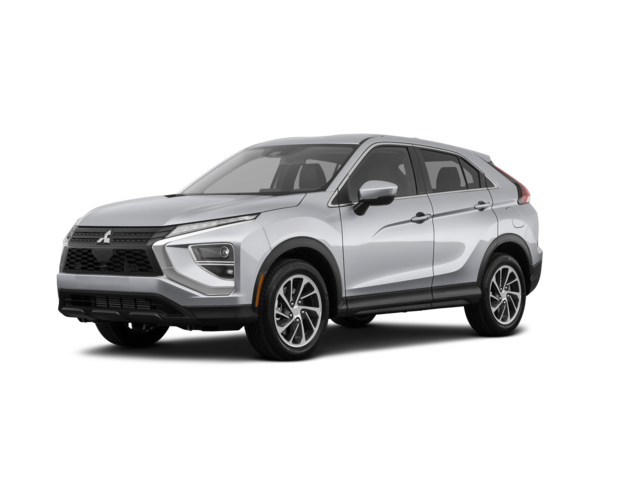 2022 Mitsubishi Eclipse Cross ES, front three-quarter view, paint 1 of 2