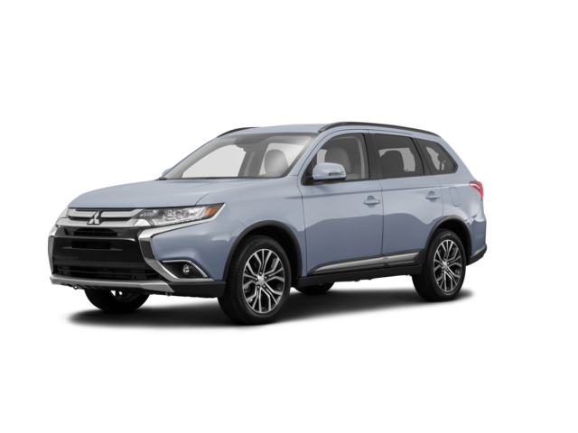 2016 Mitsubishi Outlander SE, front three-quarter view, paint 1 of 7