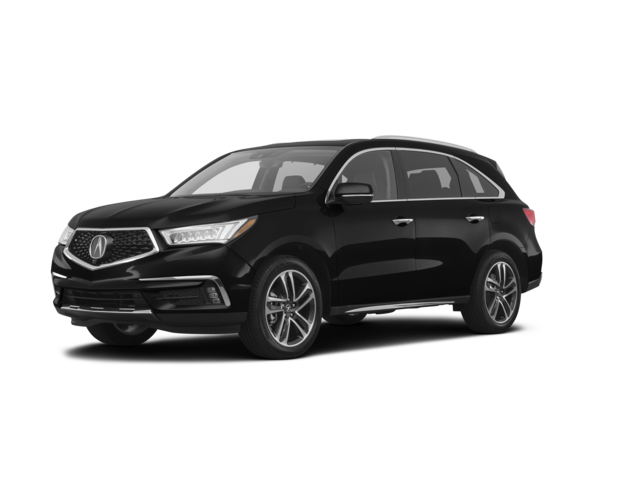 2017 Acura MDX Base, front three-quarter view, paint 1 of 8