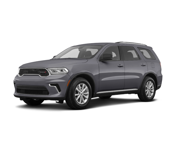 2024 Dodge Durango SXT, front three-quarter view, paint 1 of 8