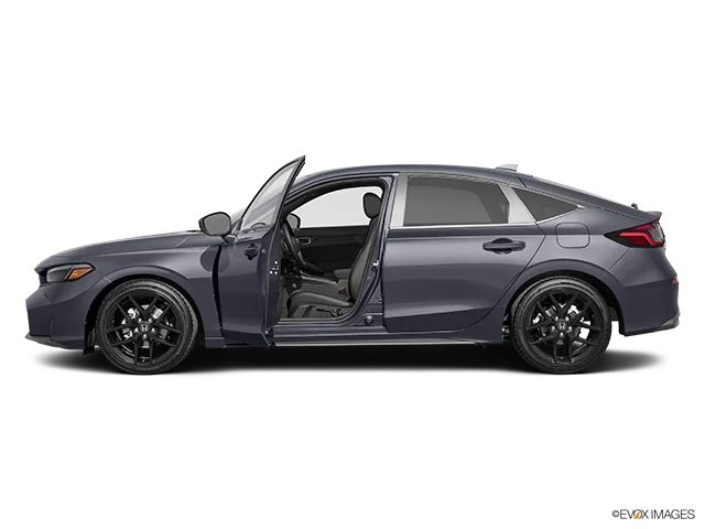 2026 Honda Civic Hatchback | Driver's side profile with drivers side door open