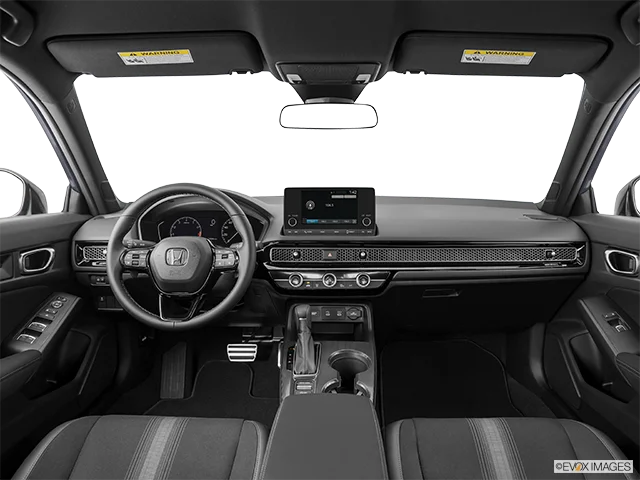 2026 Honda Civic Hatchback | Centered wide dash shot