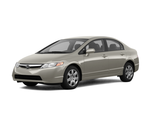 2007 Honda Civic GX, front three-quarter view, paint 1 of 8