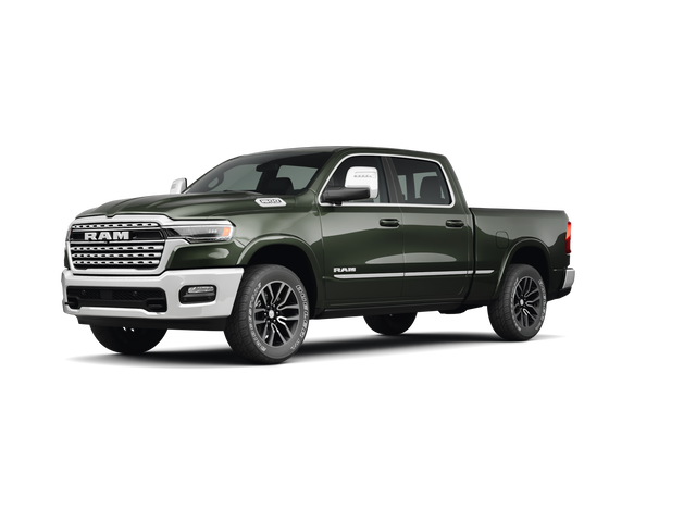 2026 Ram 1500 Limited, front three-quarter view, paint 1 of 8