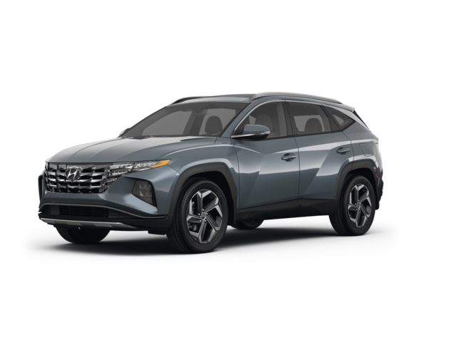 2023 Hyundai Tucson Limited, front three-quarter view, paint 1 of 8