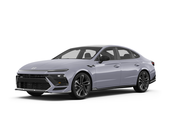 2026 Hyundai Sonata N Line, front three-quarter view, paint 1 of 7