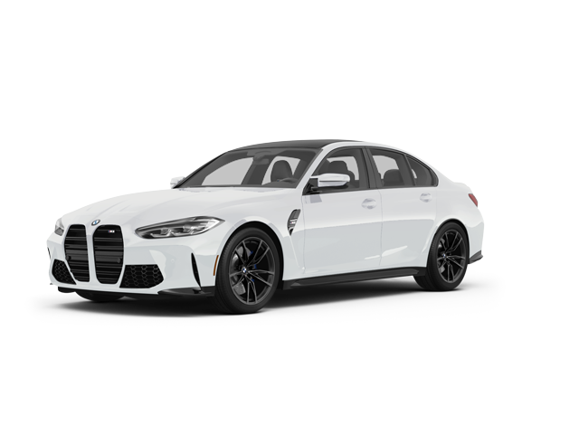 2024 BMW M3 M3 Sedan, front three-quarter view, paint 1 of 8