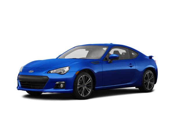 2015 Subaru BRZ Limited, front three-quarter view, paint 1 of 6