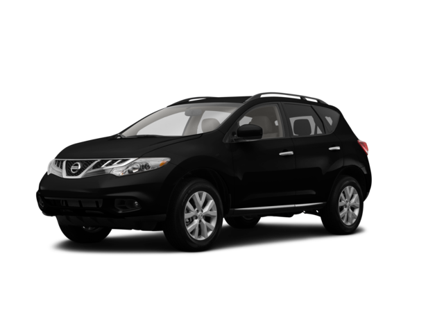 2014 Nissan Murano SV, front three-quarter view, paint 1 of 8
