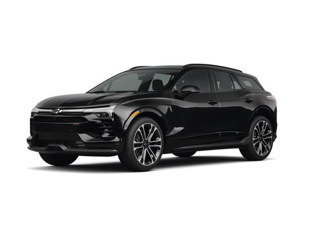 2025 Chevrolet Blazer EV SS, front three-quarter view, paint 1 of 8