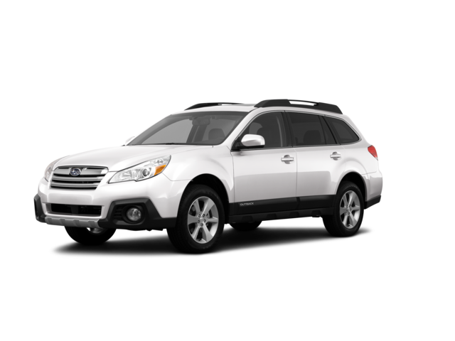 2013 Subaru Outback 2.5i Limited, front three-quarter view, paint 1 of 8