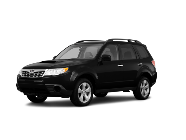 2011 Subaru Forester 2.5XT Premium, front three-quarter view, paint 1 of 8