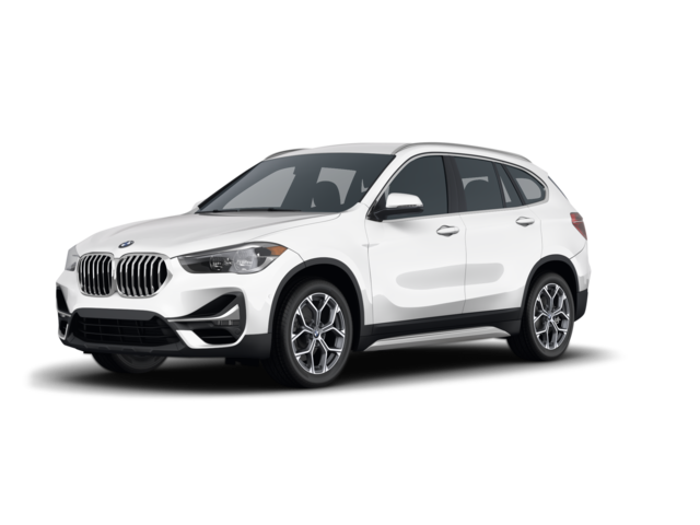 2022 BMW X1 xDrive28i, front three-quarter view, paint 1 of 8