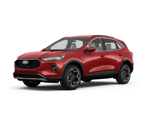 2026 Ford Escape Platinum, front three-quarter view, paint 1 of 6