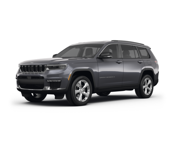 2023 Jeep Grand Cherokee L Summit, front three-quarter view, paint 1 of 8