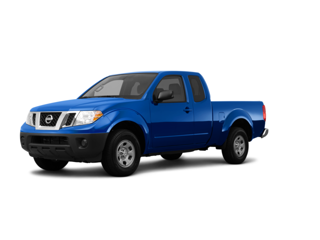 2012 Nissan Frontier S, front three-quarter view, paint 1 of 7