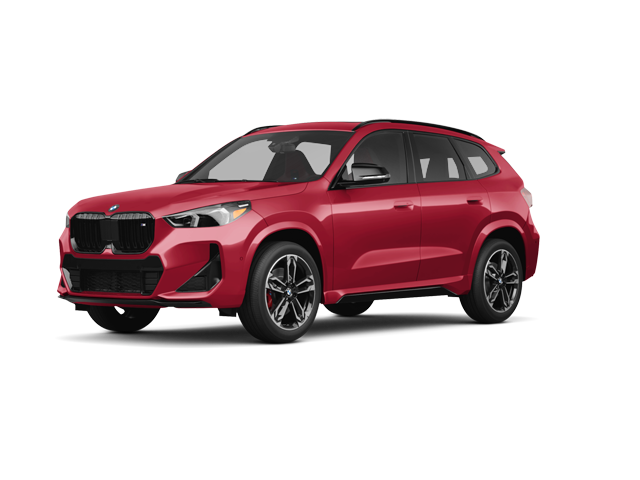 2026 BMW X1 M35i, front three-quarter view, paint 1 of 8