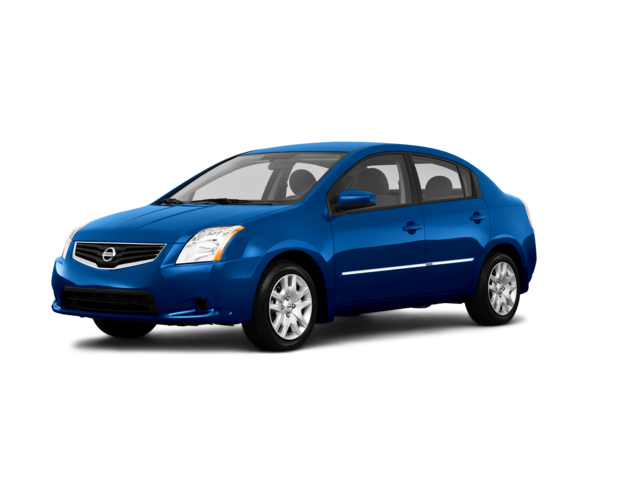 2010 Nissan Sentra 2, front three-quarter view, paint 1 of 8