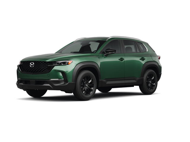 2025 Mazda CX-50 2.5 S Premium, front three-quarter view, paint 1 of 7