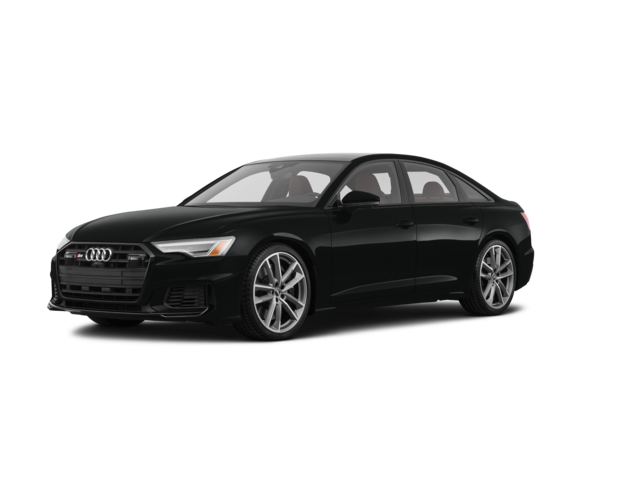 2021 Audi S6 Premium Plus, front three-quarter view, paint 1 of 8