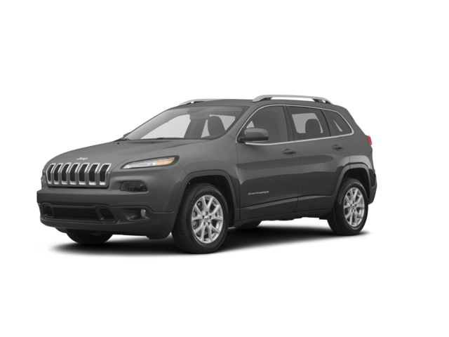 2018 Jeep Cherokee Latitude Plus, front three-quarter view, paint 1 of 8
