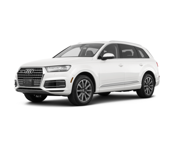 2018 Audi Q7 2.0T Premium quattro, front three-quarter view, paint 1 of 8