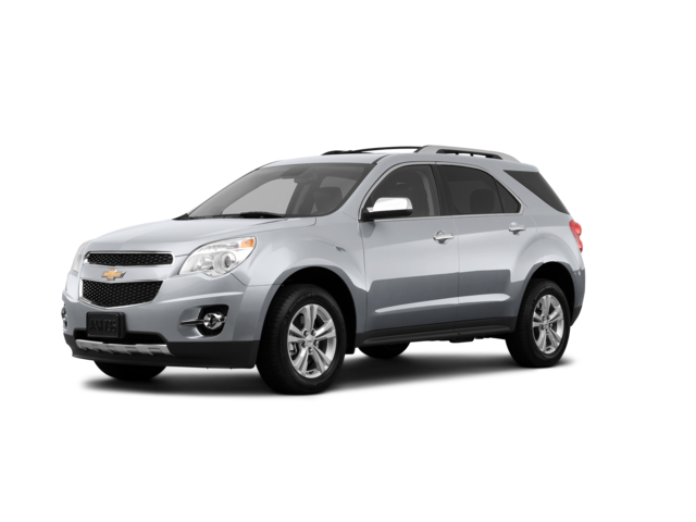 2012 Chevrolet Equinox LTZ, front three-quarter view, paint 1 of 8