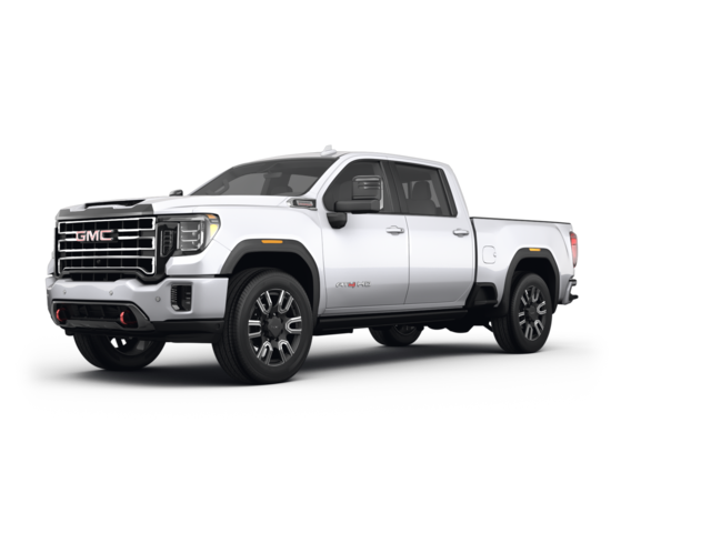 2022 GMC Sierra 2500 HD AT4, front three-quarter view, paint 1 of 8