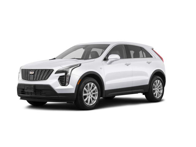 2019 Cadillac XT4 Luxury, front three-quarter view, paint 1 of 8