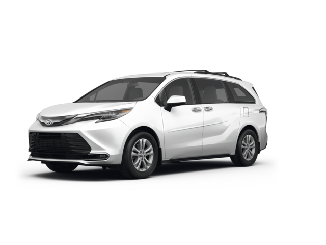 2023 Toyota Sienna LE 8-Passenger, front three-quarter view, paint 1 of 8