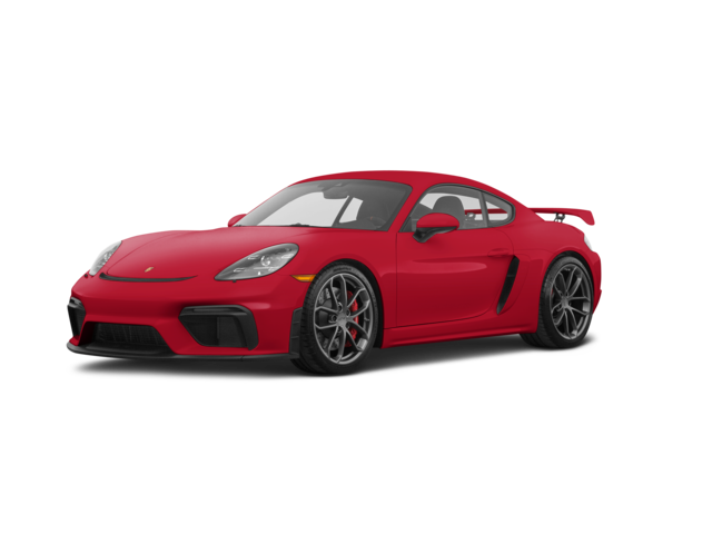 2021 Porsche 718 Cayman Base, front three-quarter view, paint 1 of 8