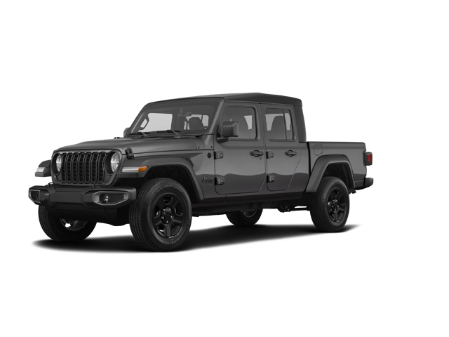 2024 Jeep Gladiator Sport, front three-quarter view, paint 1 of 8