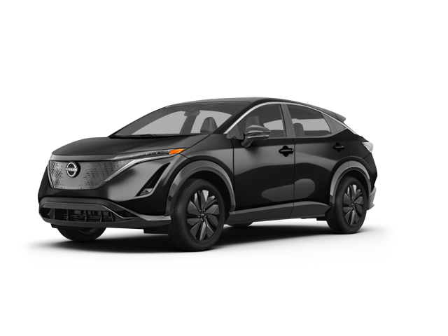 2024 Nissan Ariya Engage, front three-quarter view, paint 1 of 8