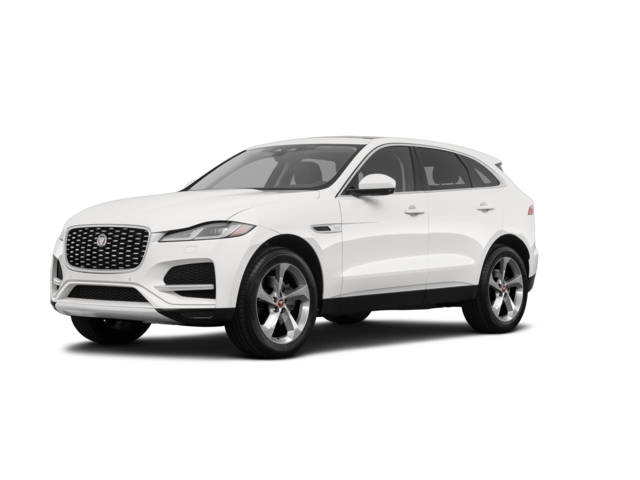 2023 Jaguar F-Pace P250, front three-quarter view, paint 1 of 8