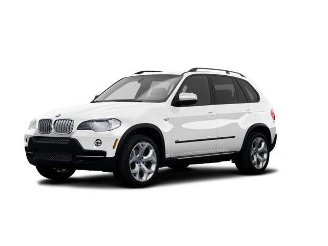 2008 BMW X5 4.8i, front three-quarter view, paint 1 of 8