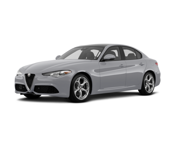 2021 Alfa Romeo Giulia Ti Sport, front three-quarter view, paint 1 of 8
