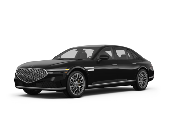 2024 Genesis G90 3.5T E-Supercharger, front three-quarter view, paint 1 of 8