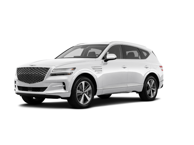 2025 Genesis GV80 2.5T Select, front three-quarter view, paint 1 of 8