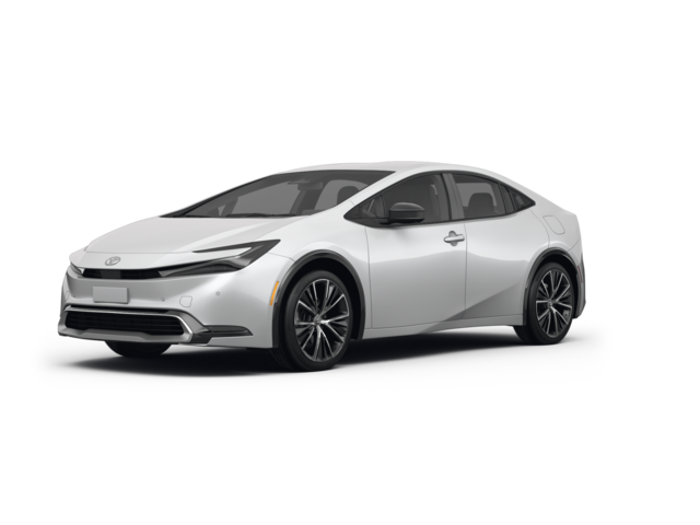 2023 Toyota Prius XLE, front three-quarter view, paint 1 of 6