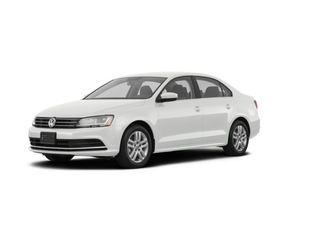 2018 Volkswagen Jetta 1.4T S, front three-quarter view, paint 1 of 8