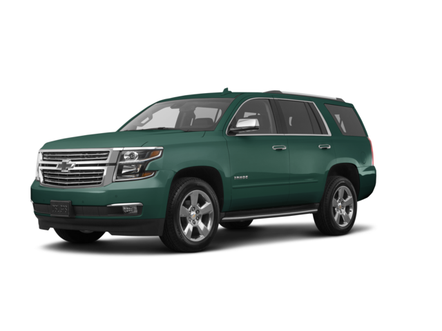 2018 Chevrolet Tahoe Premier, front three-quarter view, paint 1 of 8