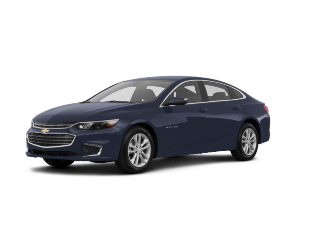 2018 Chevrolet Malibu L, front three-quarter view, paint 1 of 8