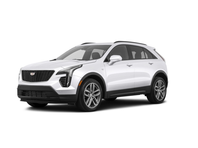 2019 Cadillac XT4 Sport, front three-quarter view, paint 1 of 8